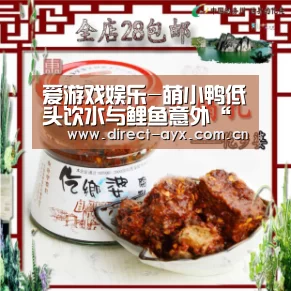 爱游戏娱乐-萌小鸭低头饮水与鲤鱼意外“接吻”场面温馨浪漫(图)(图1) 爱游戏官网